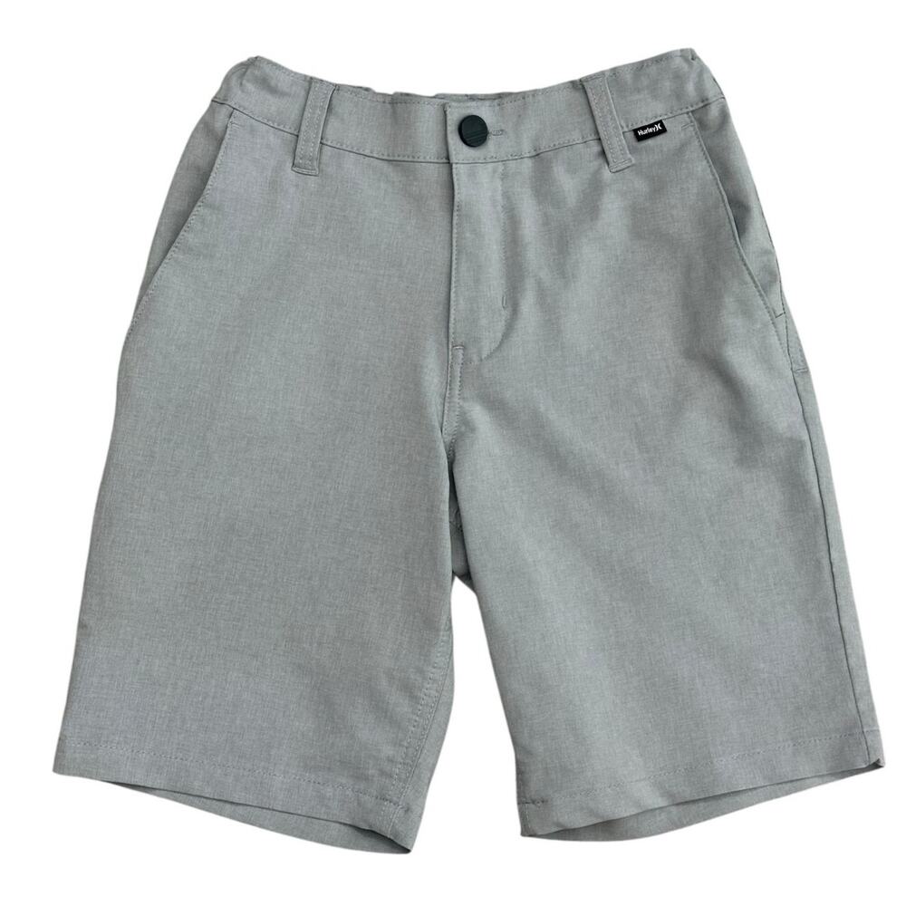 HURLEY Boys Light Gray Shorts Size Medium 10/12